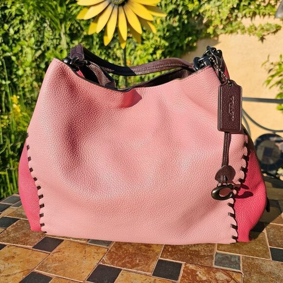 Coach Dalton 31 in Colorblock with Whipstitch - Picture 1 of 8